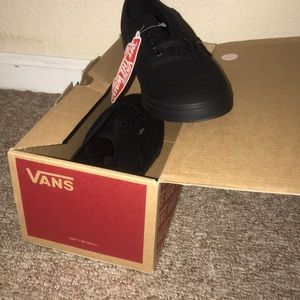 Brand New black Vans